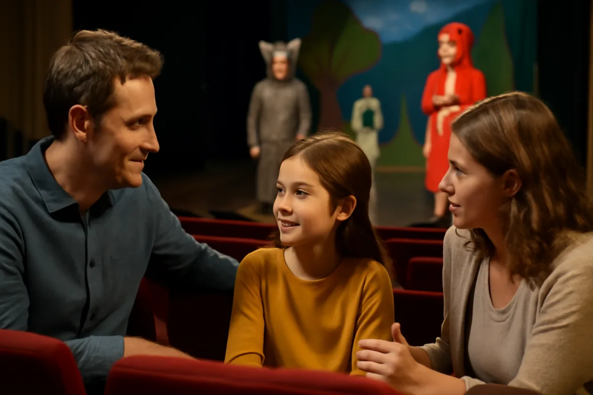 Spettacoli teatrali bambini: i titoli che favoriscono il dialogo familiare dopo la rappresentazione